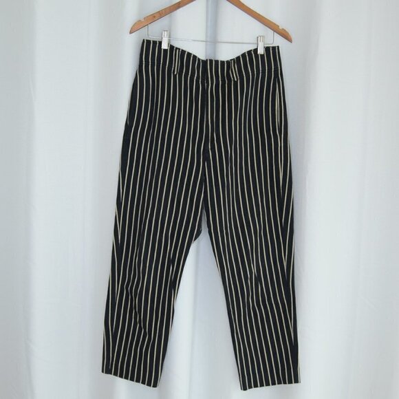 Isabel Marant High Rise Striped Slouchy Pants Sz 6 - Picture 2 of 8